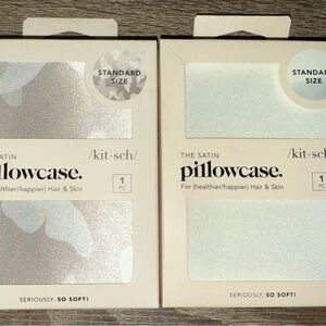 Kitsch Satin Pillowcase for Hair and Skin.